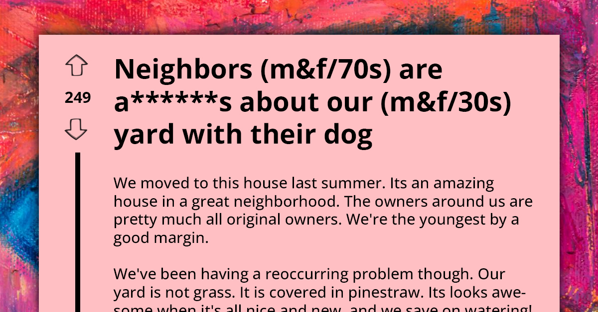 Redditors Answer Couple's Cry And Provide Tactful Ways For Them To Deal With Neighbour Whose Dog Always Messes Up Their Yard