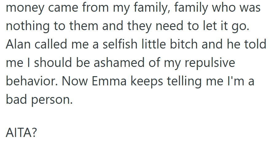 In the End, the Stepfather Hurled Insults, the Mother Stayed Angry, and the Stepsister Called Her a Bad Person—All Because the Teenager Used Her Own Money Instead of Giving It to the Fund.