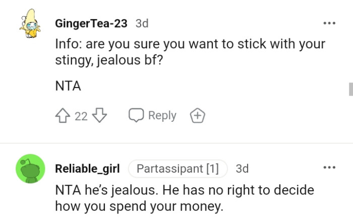 Does the OP really want to stick around such a person?