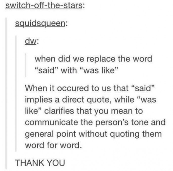 41. Get the point now?