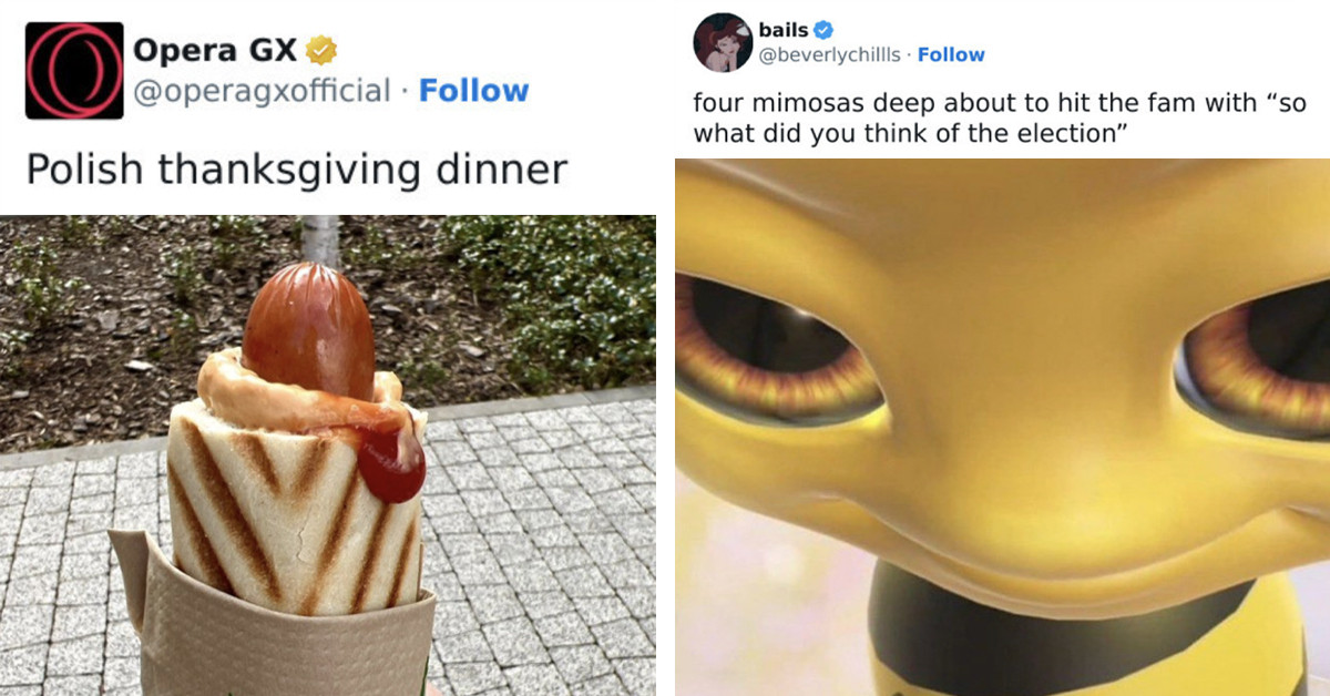 50 Times People's Funny Thanksgiving Tweets Won The Internet Over