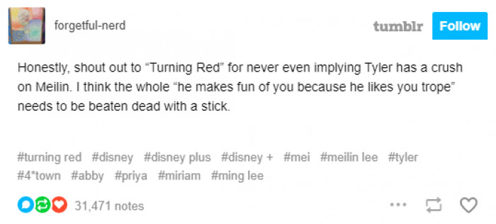 11) Shoutout to Turning Red