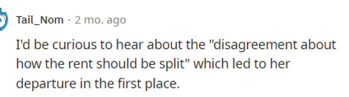 We actually would like to hear about that too because it might give insight into how they were thinking.