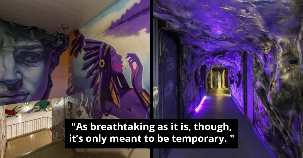 Graffiti Artists Transform An Old Dorm With Stunning Renovations