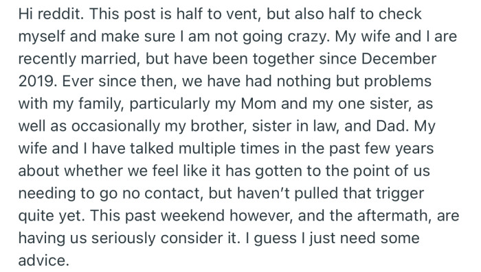 Take a seat; this is going to be a long one