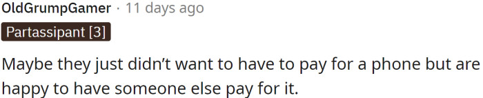 It is always nice when someone else pays for your stuff.