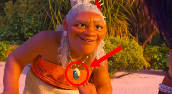 2. Te Fiti's heart was dedicated to keeping Moana's grandma alive.