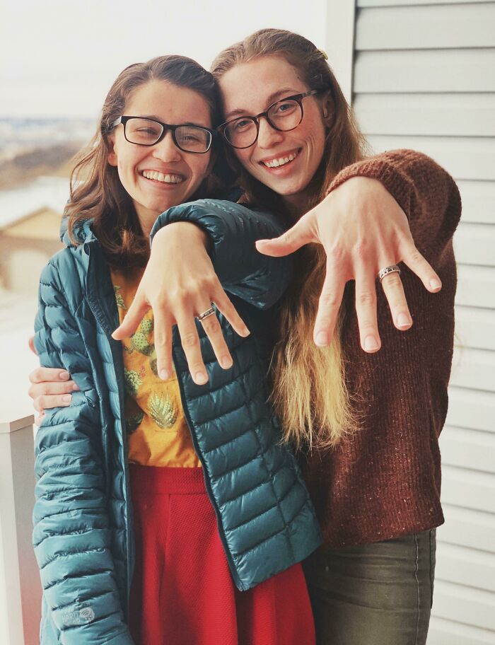 27. Hey, Mom... I Got Engaged This Weekend. She’s Been So Wonderful To Me, But It’s Been Really Hard To Enjoy This Moment Without Remembering How Much Family I’ve Lost Due To Loving A Woman. All Of Our Friends Are Over The Moon, But I Really Hope You’re Happy For Me Too