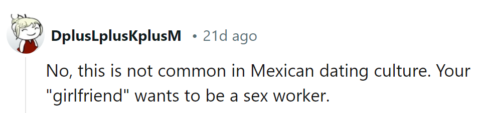 Seems Like Mexican Dating Norms Don't Match Up Here. Looks Like His 'Girlfriend' Is Eyeing a New Career Path!