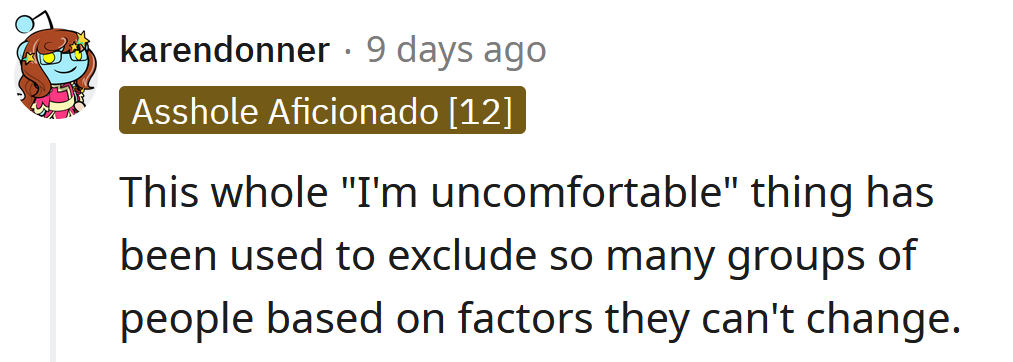 It's a typical response.