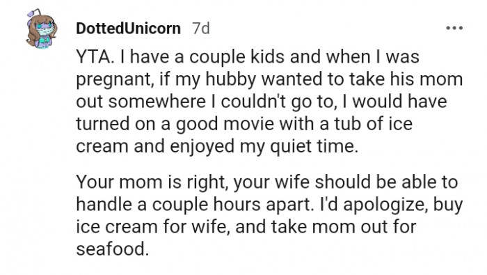 Turning a good movie with a tub of ice cream