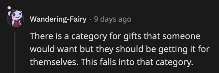 Another Redditor suggested scrapping the idea altogether