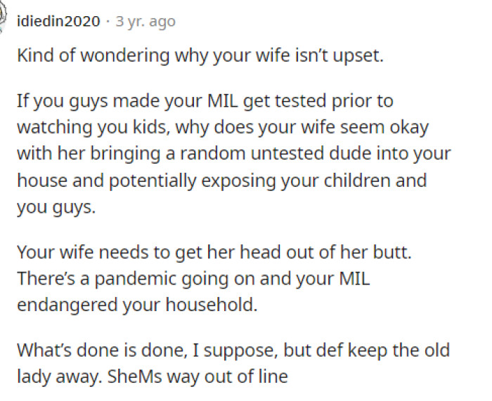 I most definitely am wondering the same exact thing because even if it wasn't during the pandemic, it's still weird.