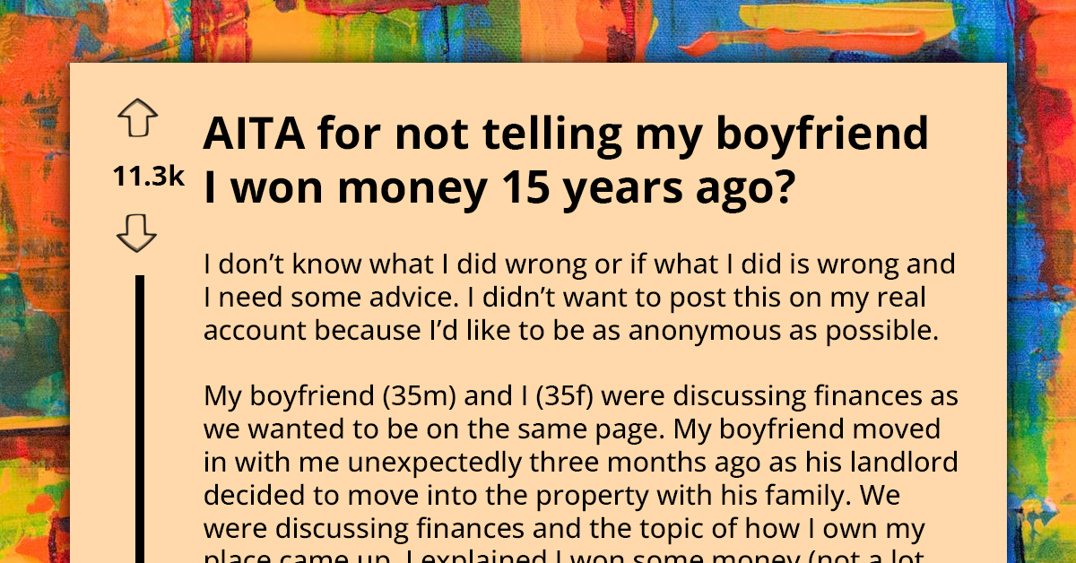 Controlling Boyfriend Makes Woman Feel Guilty For Winning Lottery 15 Years Ago