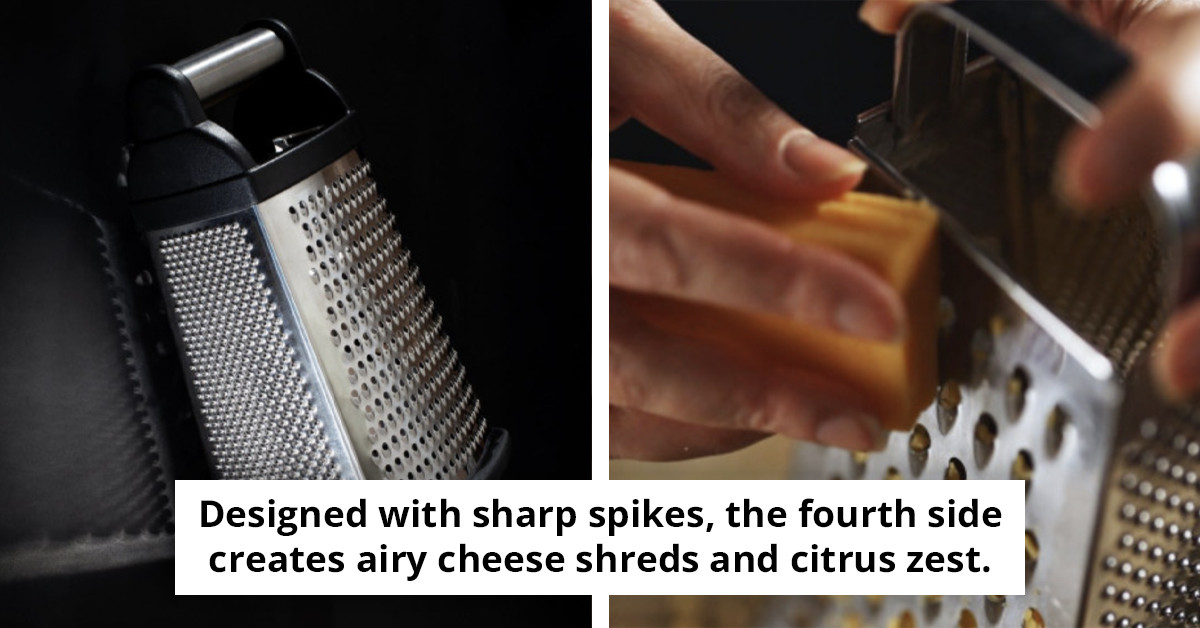 Culinary specialist reveals the true purpose of the fourth side of the cheese grater
