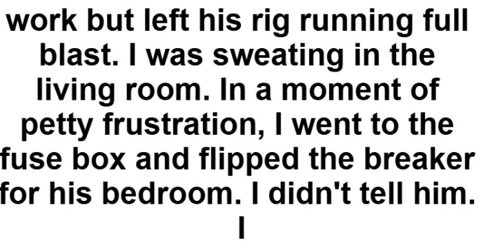 Frustration peaks when one person is left dealing with the consequences alone.