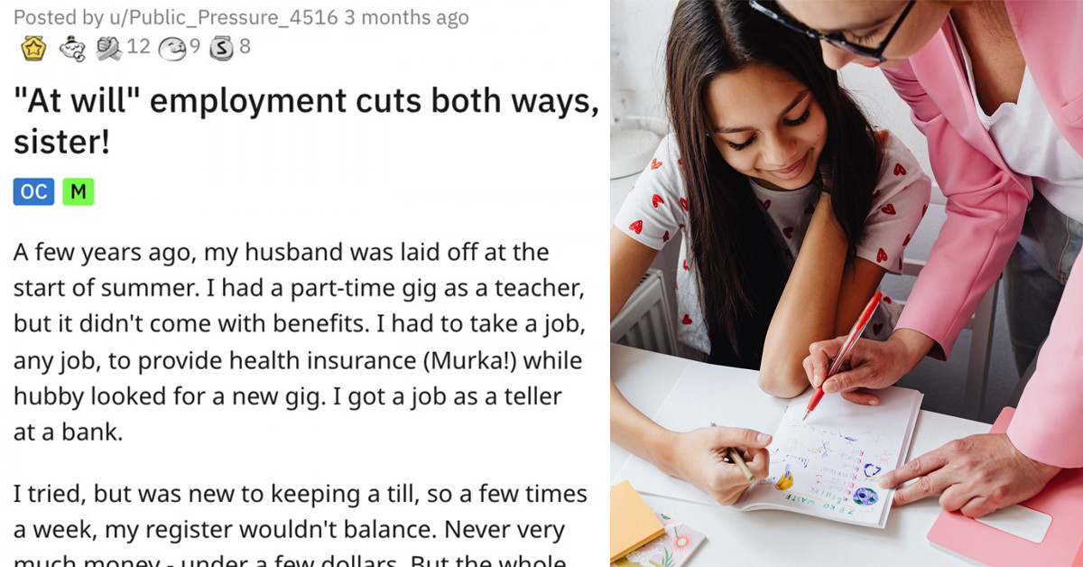 This Teacher Didn't Hesitate When Their Boss Said "You Can Quit At Any Time"