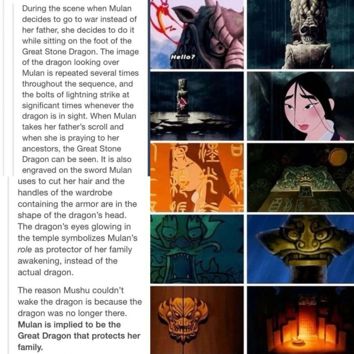 15. Mulan and the dragon