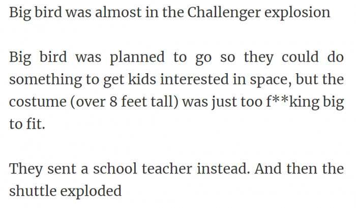 49. Fortunately for him.