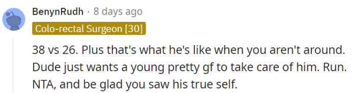 Would you just take a look at that gap.