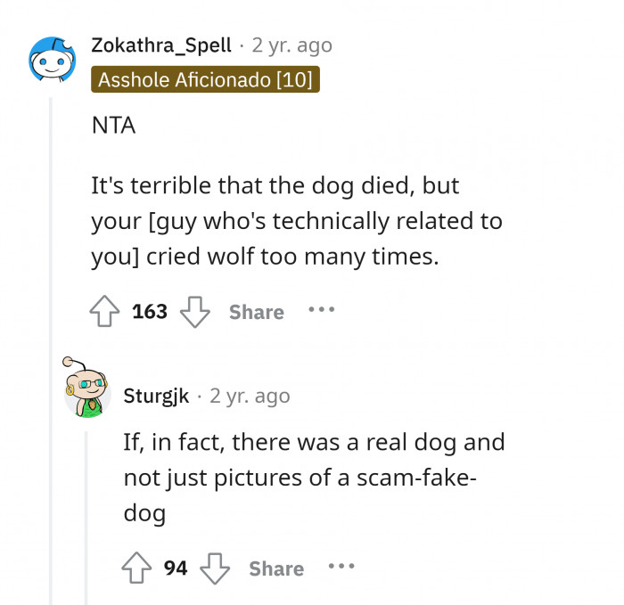 #9 Maybe he planned everything for the sake of money.