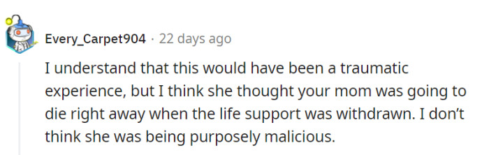 Just a dash of misguided concern.