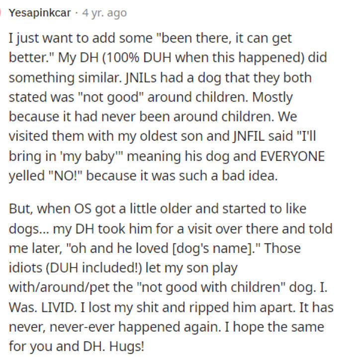 People were quick to share their personal experiences with similar situations and ultimately hoped for the best for OP.