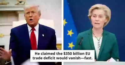 Trump Unveils Bold Terms Europe Must Accept To Avoid Sweeping Tariffs