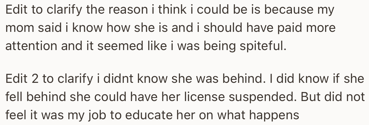 A Bit More Clarity for the OP