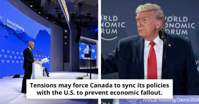 Trump Sends Strong Warning to Canada Following PM Mark Carney's Critique of His Foreign Policy