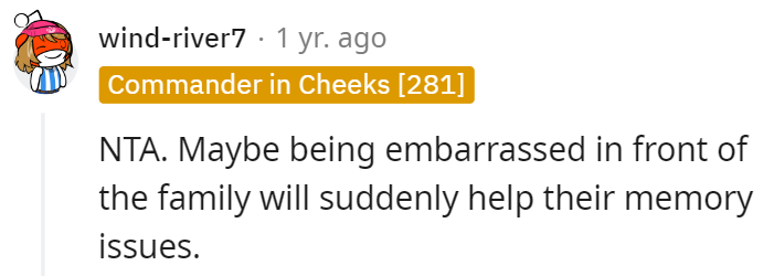 That might help their memory issues