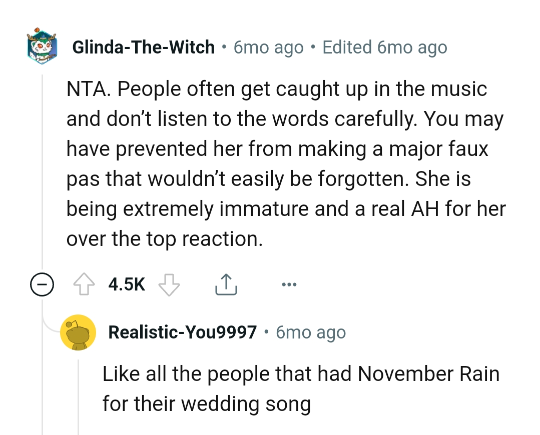 People get caught up in the music without listening to the lyrics