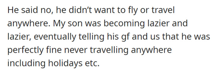 This was a straight “NO!”