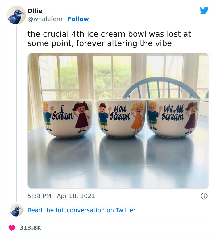 13. Well, I mean, it's probably still true, though. We're all screaming together.