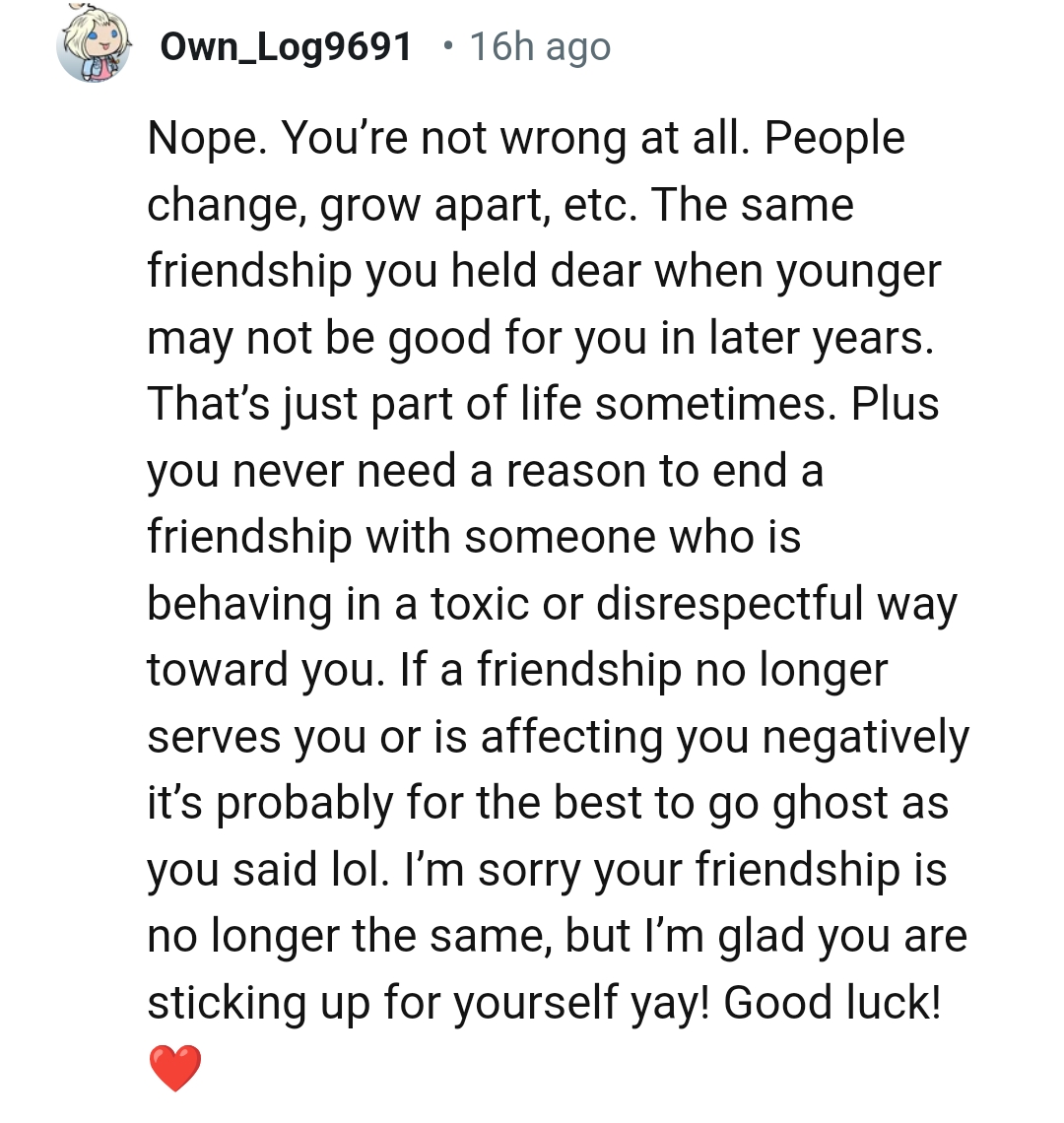 That is just a part of life some of the time