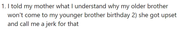 OP has offered the following explanation for why they think they might be the a-hole: