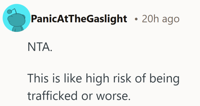 When someone voices a worst case scenario, it reframes the whole situation and makes hesitation feel justified.