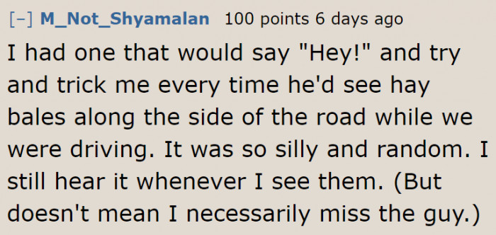 Remembering exes isn't equivalent to missing them.