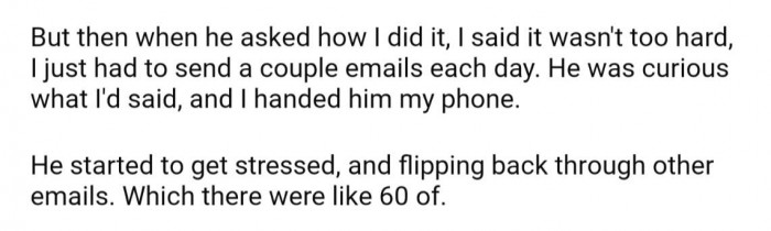 Her boyfriend was elated at first until he saw all the work she put into it