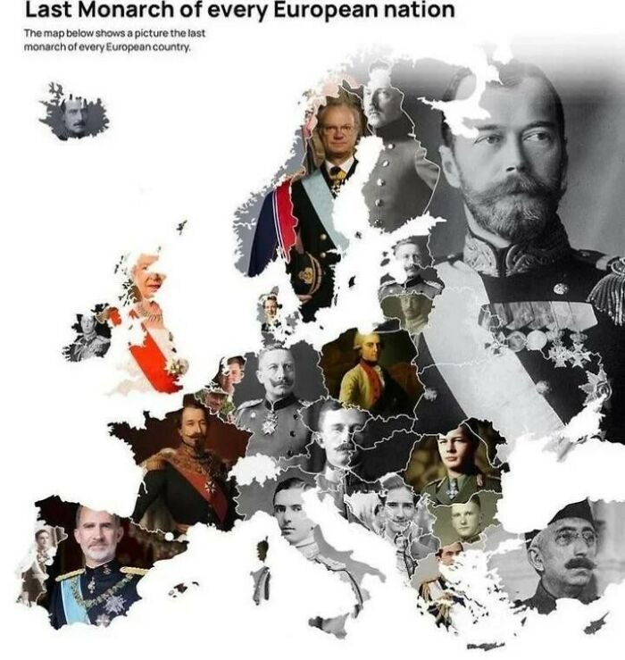 31. Last Monarch Of Every European Country