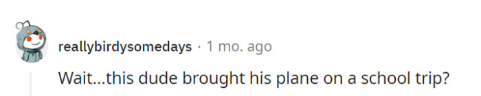 Apparently, this dad took 