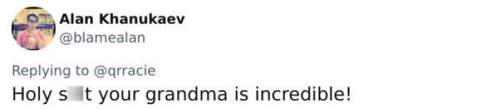 An incredible grandmother is Jodie