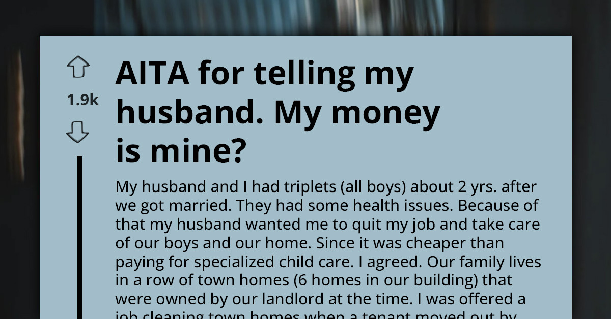 Wife Gets Revenge On Her Husband For Refusing To Put Part Of His Inheritance In The Family Account