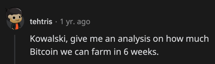 Electricity and internet included, you say? Let's start mining, friends!