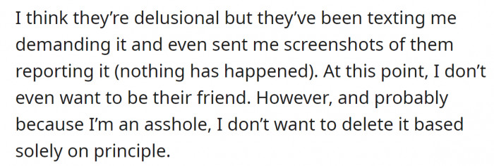 That statement hit them hard, and they got into a serious quarrel.