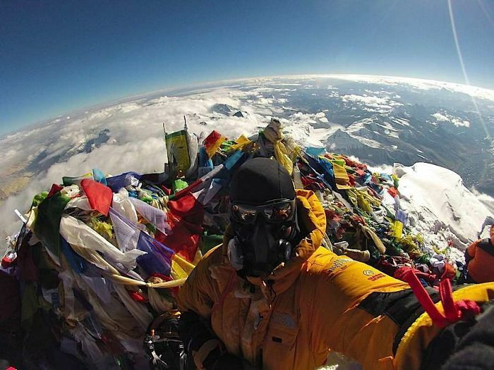 "Ever Wonder What The Top Of Everest Looks Like?"
