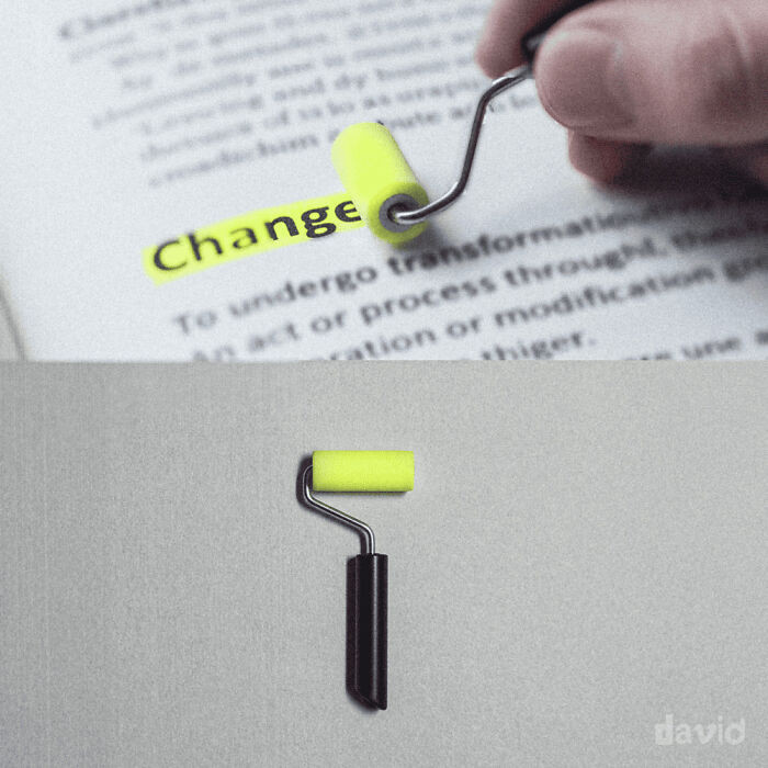 "Mini Roller Highlighter"
