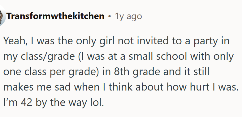 Some things still hurt: