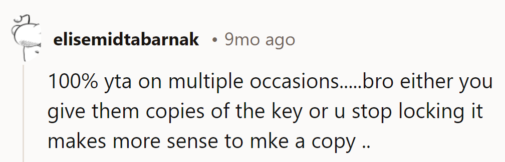 It's a classic case of keys vs. community. Some things are just too valuable to duplicate.