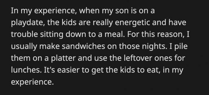 This is her experience when it comes to setting up playdates for her son